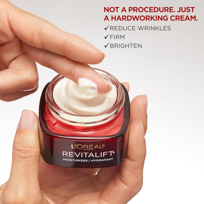 L'Oréal Paris Revitalift Triple Power Face Moisturizer Pro Retinol Hyaluronic Acid Vitamin C 2.55 oz