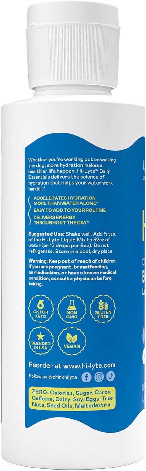 Hi-Lyte Electrolyte Supplement Zero Calorie Sugar-Free 48 Servings