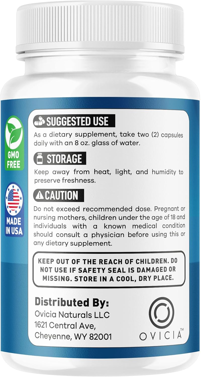 Nerve Ease Supplement Capsules with Natural Ingredients 300 Capsules (5 Pack)