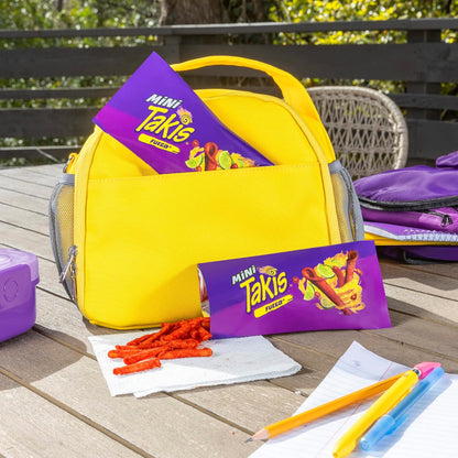 Takis Fuego Mini Hot Chili Pepper & Lime Rolled Tortilla Chips 25 Pack 1.23 oz Each