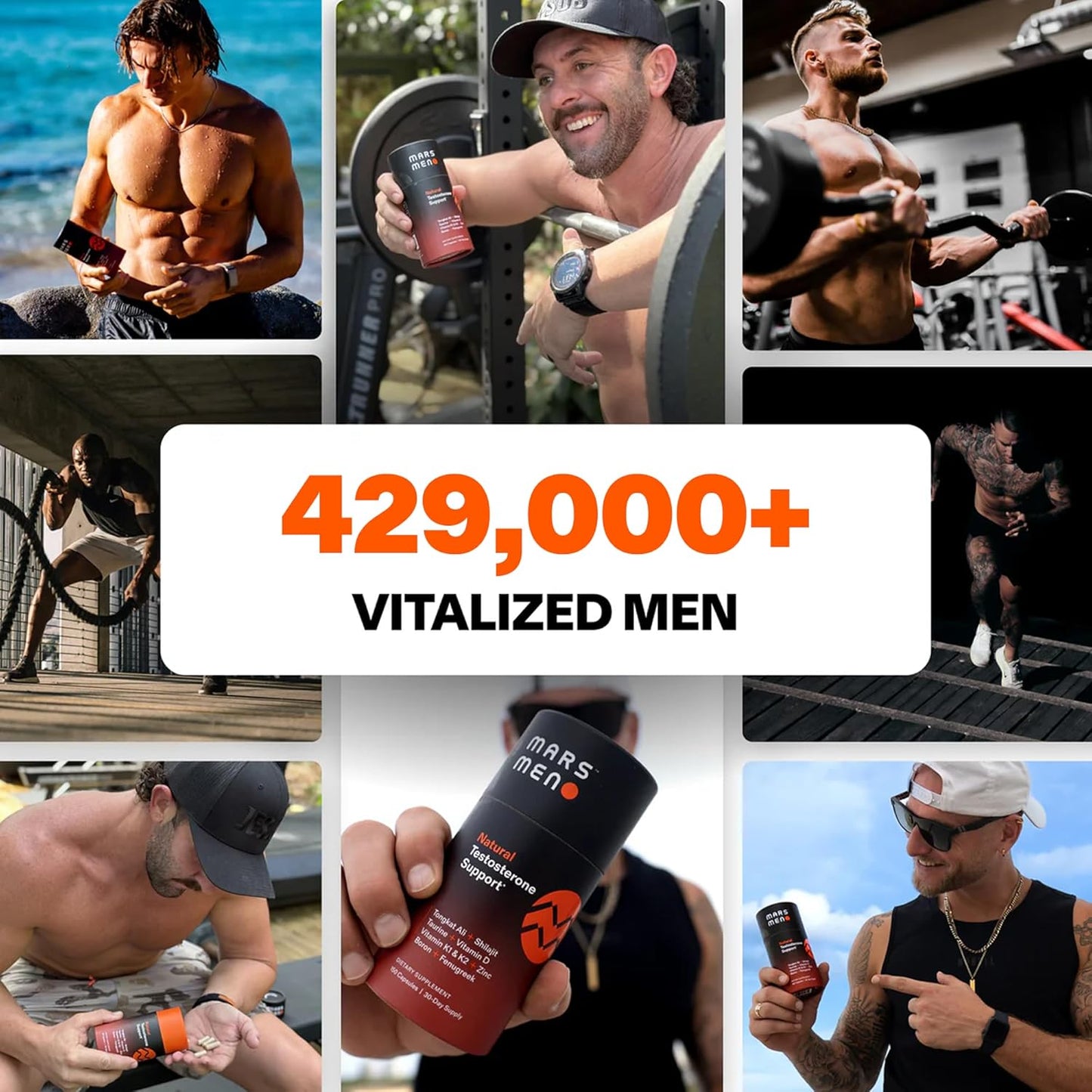 MARS MEN Booster for Men-  30 Servings
