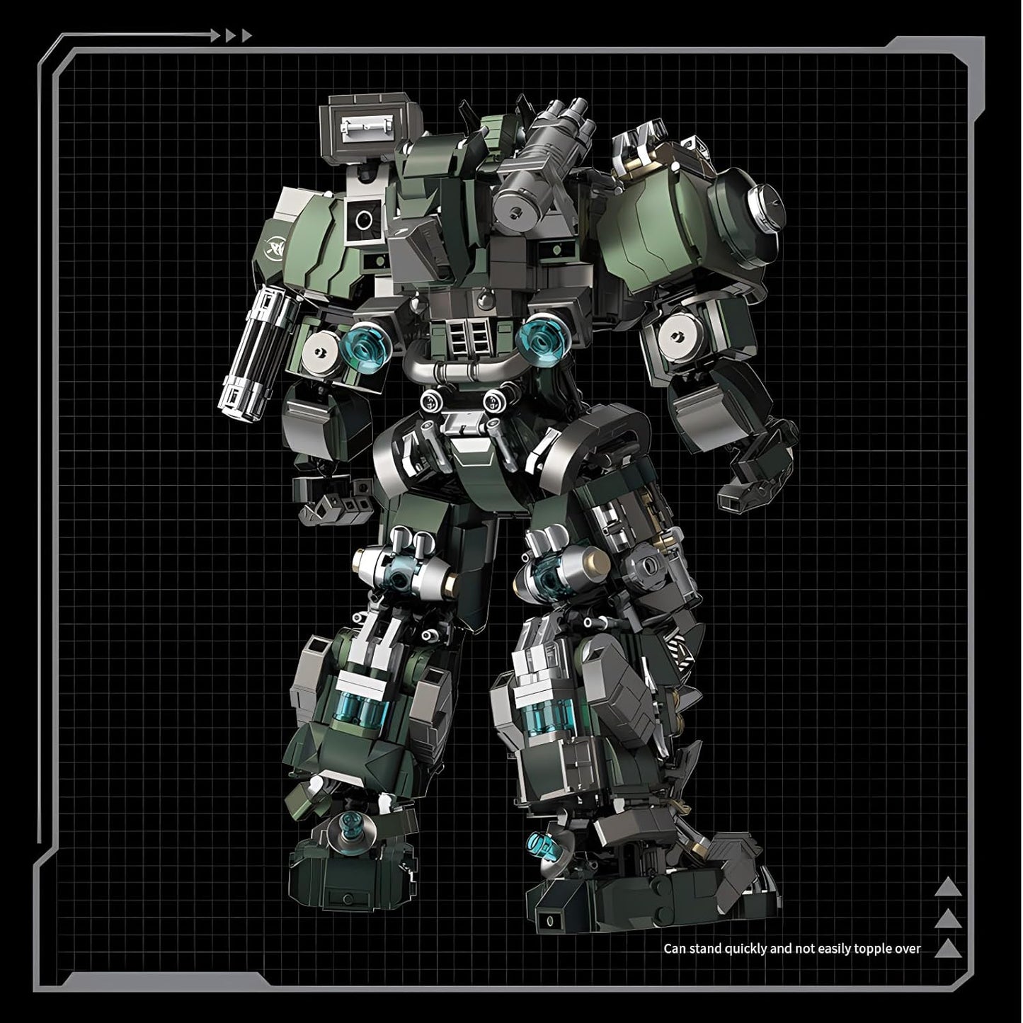 Mech Robot Model Building Blocks Toy Set Birthday for Age 8+ Children Adults Teens 1403 Pieces