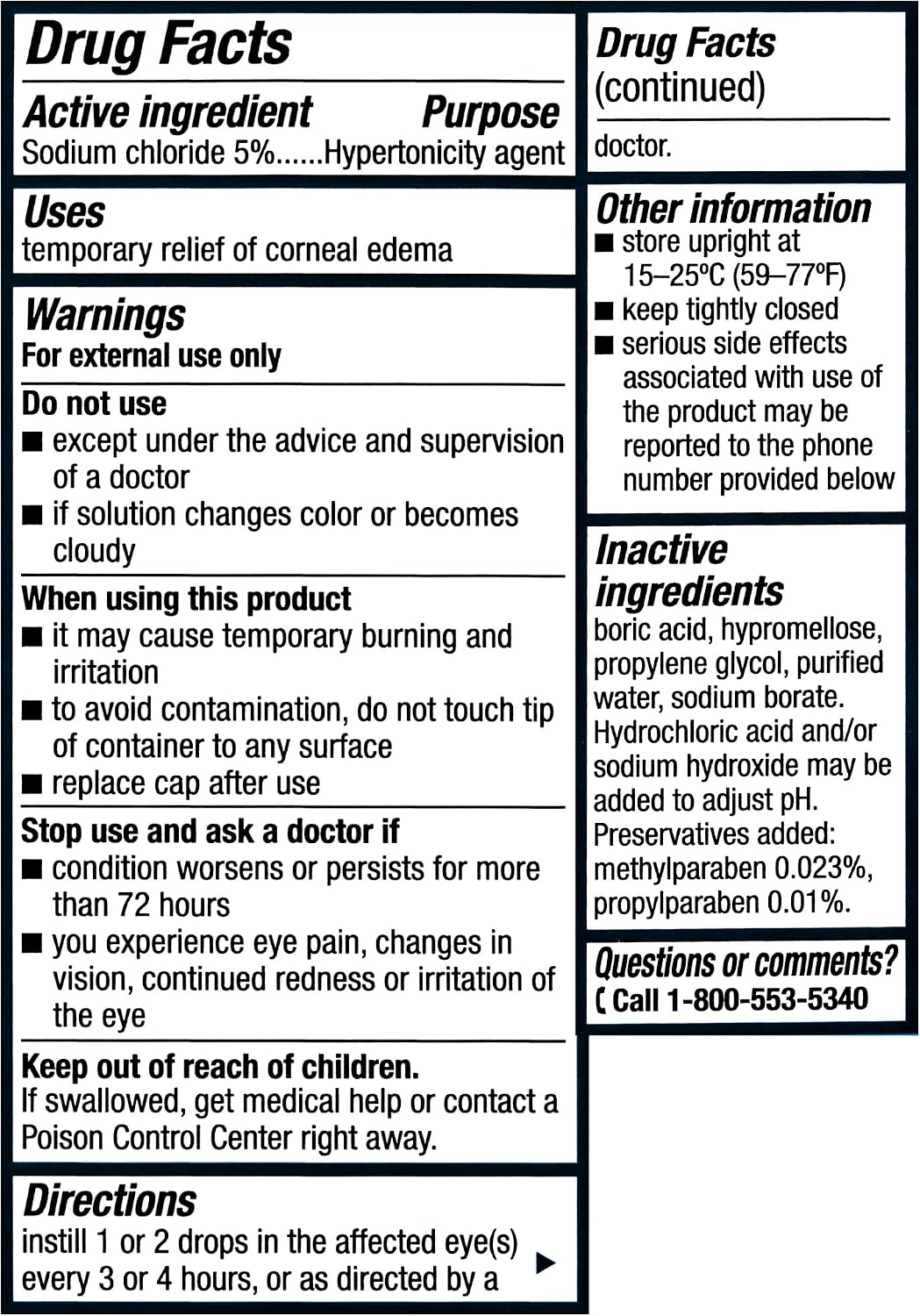 Muro 128 5% - Solution 0.5 fl oz