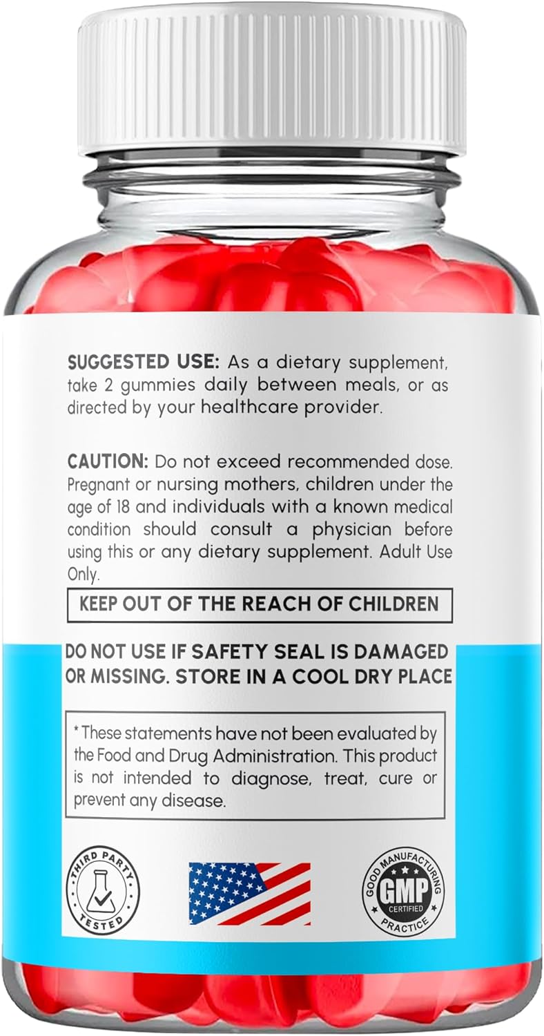 RevitaGlow Gummies with Apple Cider Vinegar & Beauty Vitamins 120 Gummies (2 Pack)