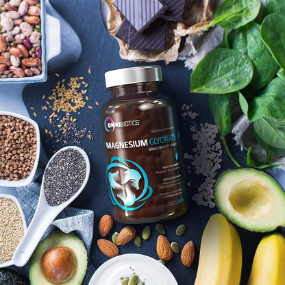 Magnesium Glycinate Capsules Dietary Supplement