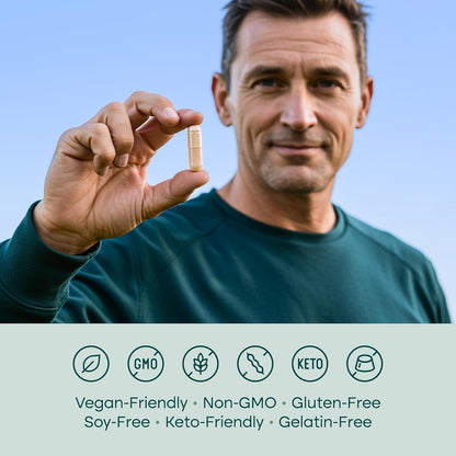 GLP-1 Probiotic Capsules Akkermansia Berberine Inulin EGCG Resveratrol Hops