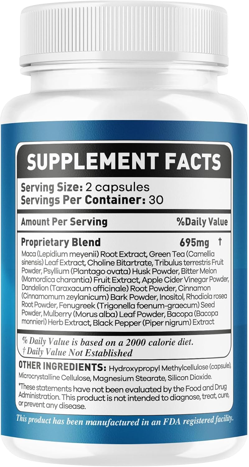 Nerve Ease Supplement Capsules with Natural Ingredients 300 Capsules (5 Pack)