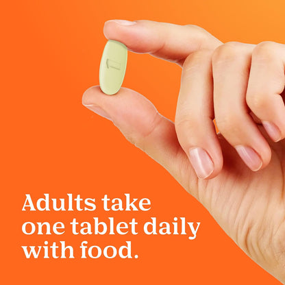 One A Day Women’s Multivitamin Tablets with Biotin, Calcium, Folic Acid, Iron and Zinc 200 Count