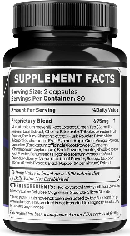Slim Tide Advanced Weight Management Supplement Capsules 5 Pack 300 Count
