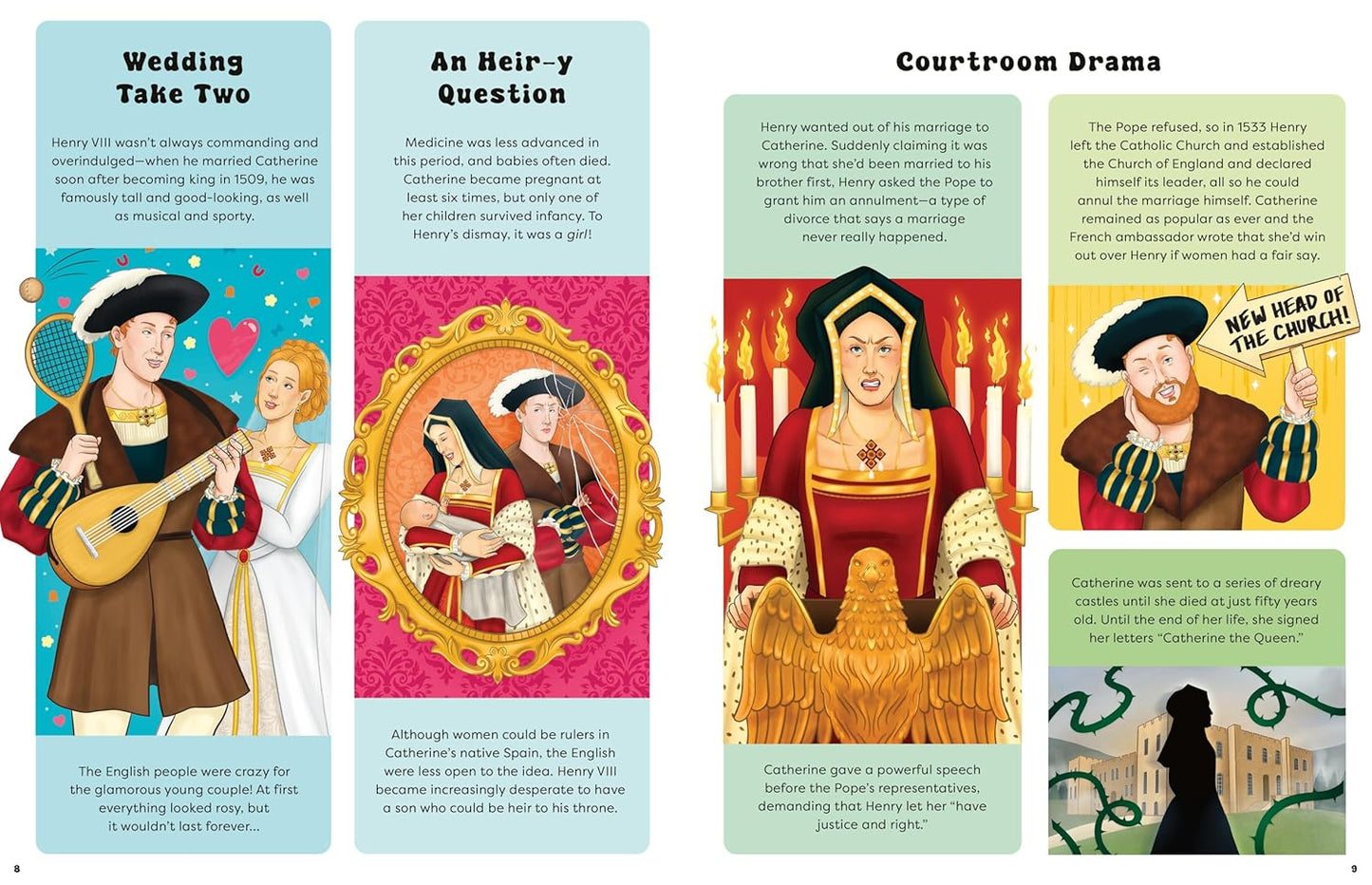 The Six Queens of Henry VIII Historical Book