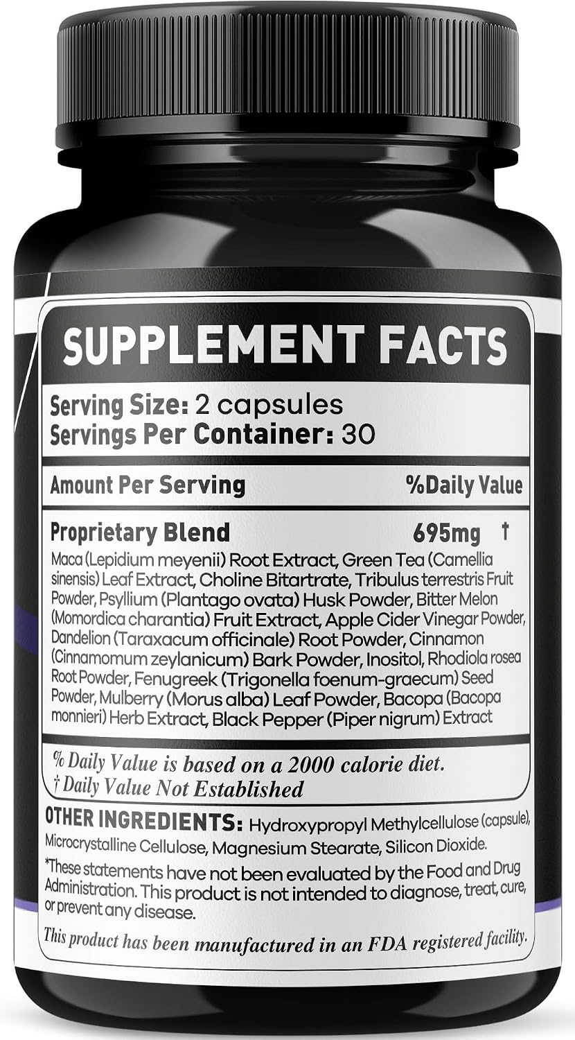 Slim Tide Advanced Weight Management Supplement Capsules 2 Pack 120 Count