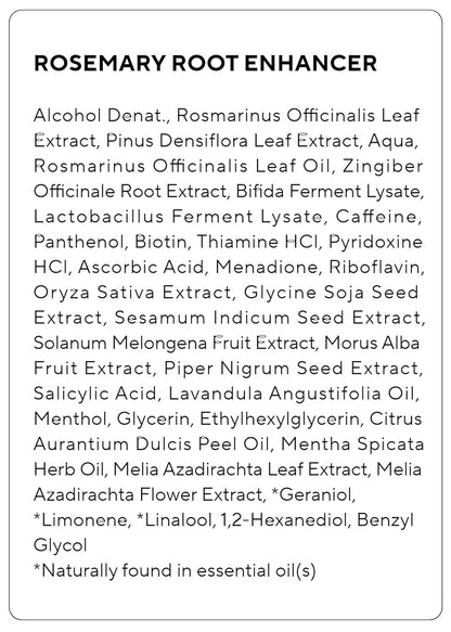 AROMATICA Root Enhancer Rosemary Water Hair Spray with Rosemary, Caffeine & Biotin