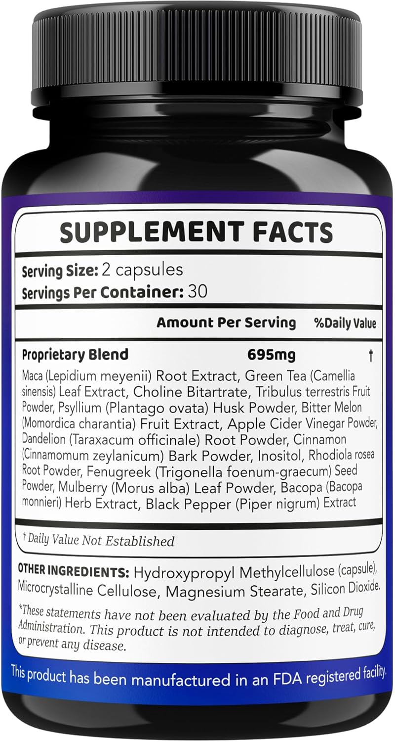 Memory Mood and Brain Supplement Capsules 120 Capsules (2 Pack)