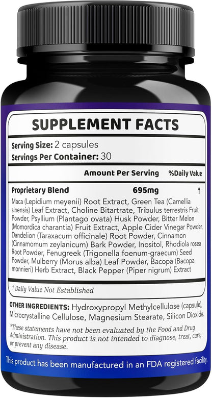 Memory Mood and Brain Supplement Capsules 120 Capsules (2 Pack)