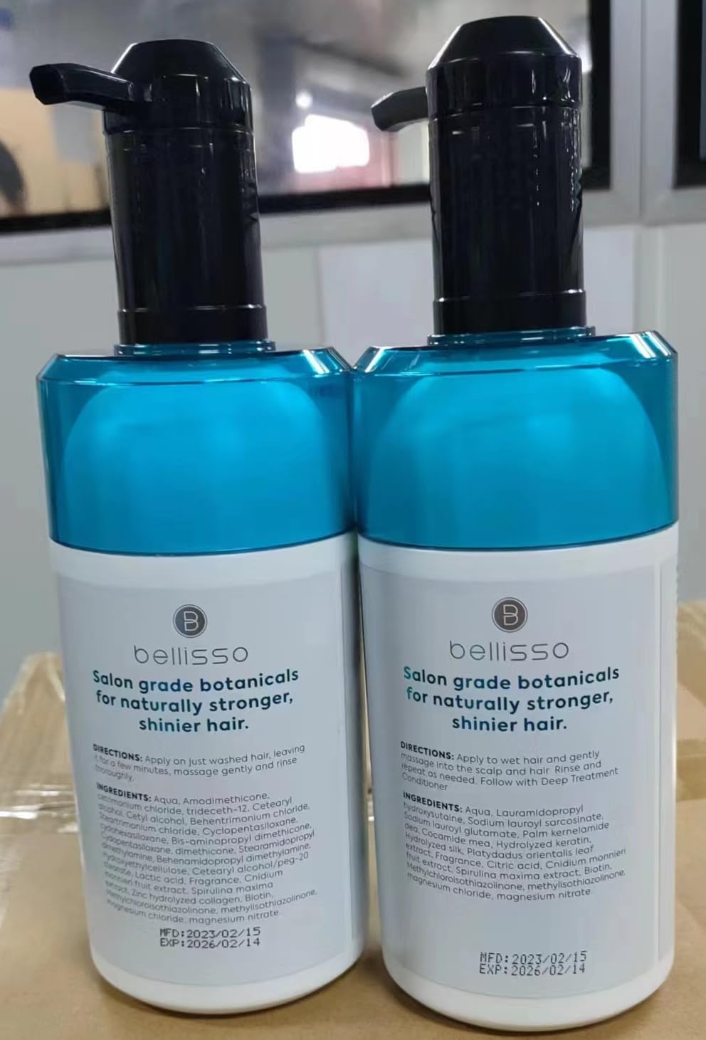 Biotin Shampoo and Conditioner Set Sulfate and Paraben Free Hair Care