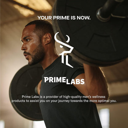 Prime Labs Testosterone Supplement for Men (2-Pack) - Stamina, Endurance, Energy, & Strength - Men's Testosterone Booster & Workout Supplement - 120 Caplets