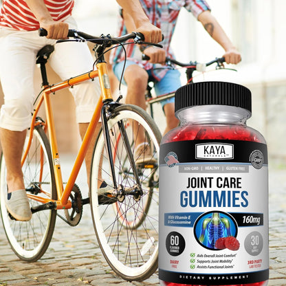 Kaya Naturals Mobility Care Gummies Glucosamine Flexibility Support 60 Count