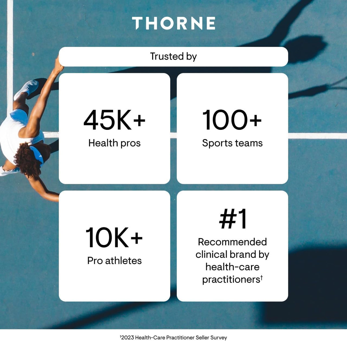 THORNE Micronized Creatine Monohydrate Powder Unflavored 90 Servings