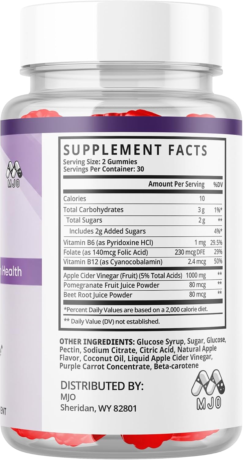 Derma Pure Supplement Gummies with Natural Ingredients 60 Gummies