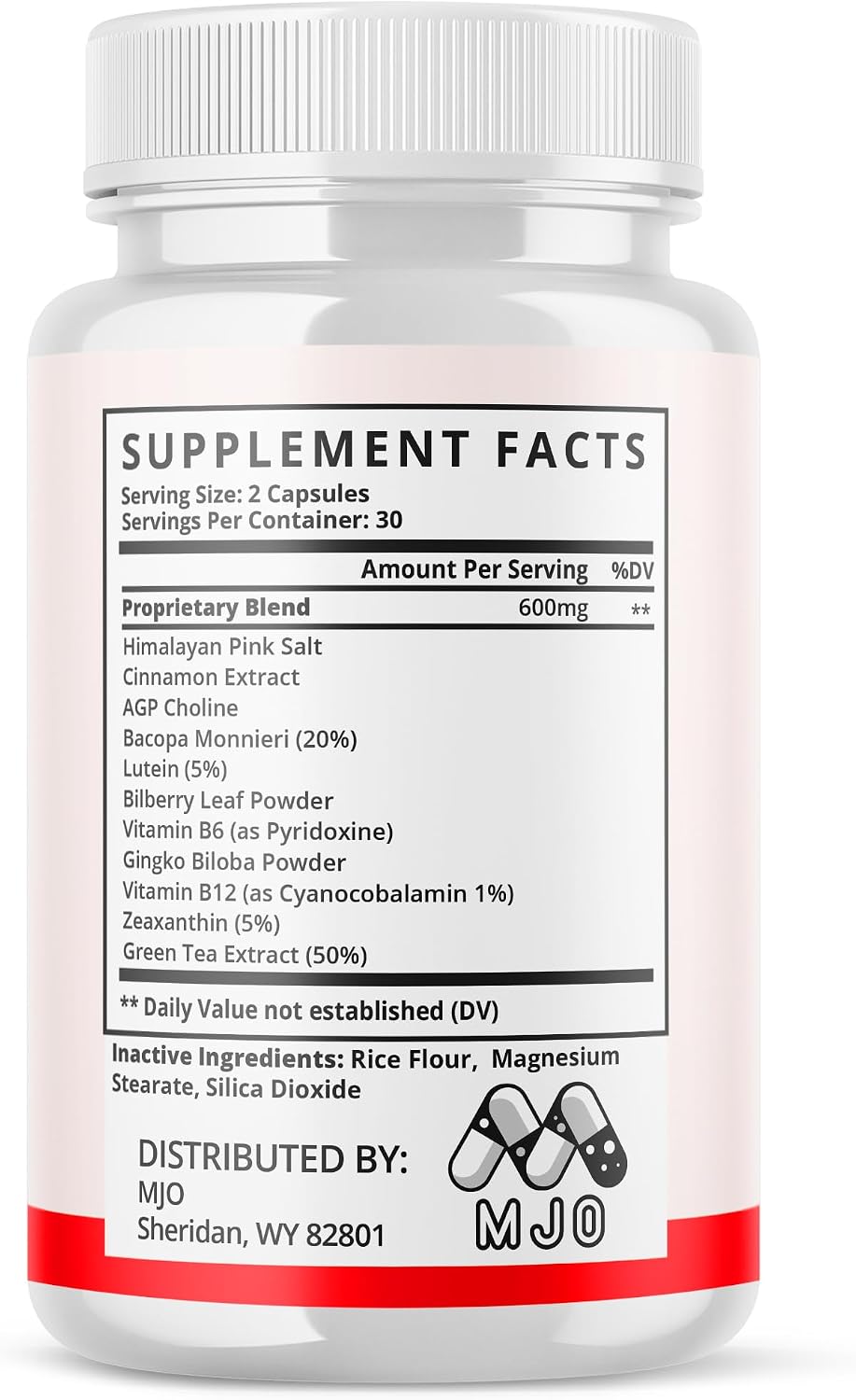 MJO Glyco Result Supplement Capsules with Natural Ingredients & Multivitamins 60 Capsules