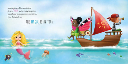My Magical Words Kids Affirmations Hardcover Book Confidence and Self Esteem