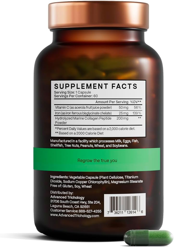 DermaIRON Iron Supplement with Collagen & Vitamin C