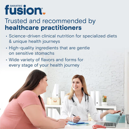 Bariatric Fusion Chewable Iron Supplement with Vitamin C Grape Flavor 60 Count