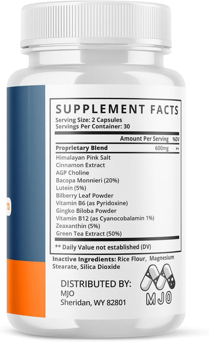 Neuro Salt Supplement Capsules with Natural Ingredients & Multivitamins 120 Capsules (2 Pack)