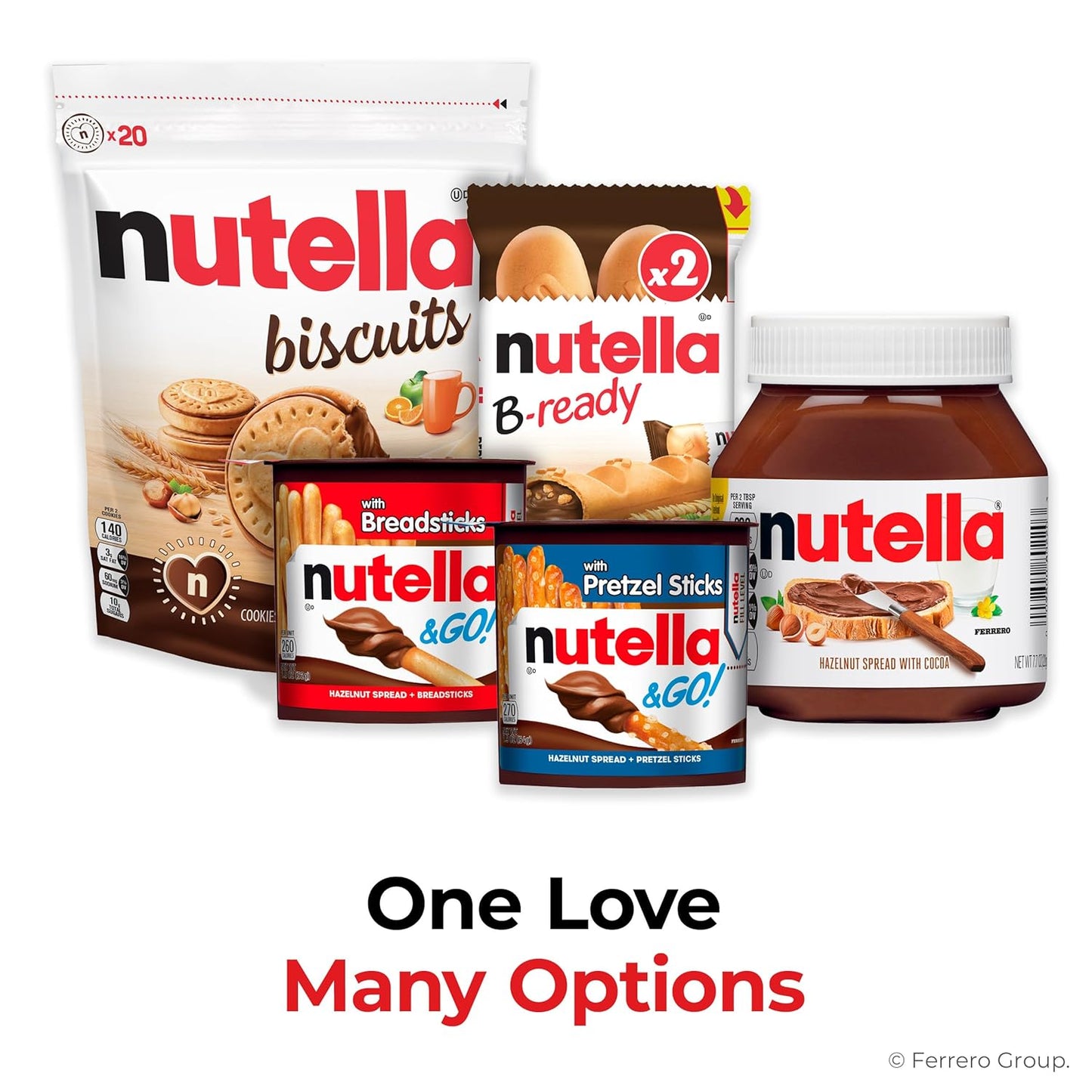 Nutella Biscuits Cookies Filled with Hazelnut Spread 9.7 oz