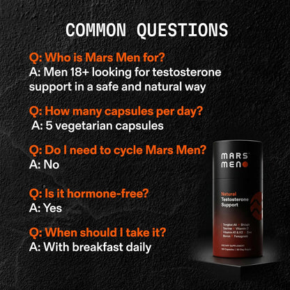 MARS MEN Booster for Men-  30 Servings