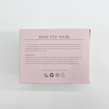 PEAUAMIE Rose Under Eye Patches 30 Pairs