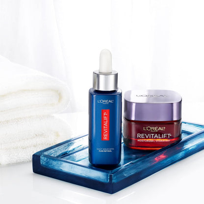 L'Oréal Paris Revitalift Triple Power Face Moisturizer Pro Retinol Hyaluronic Acid Vitamin C 2.55 oz