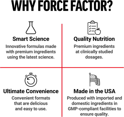Force Factor Amazing Ashwa KSM-66 Ashwagandha Soft Chews 60 Count