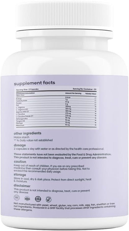 Mars Nitric Oxide Capsules Pack of 1