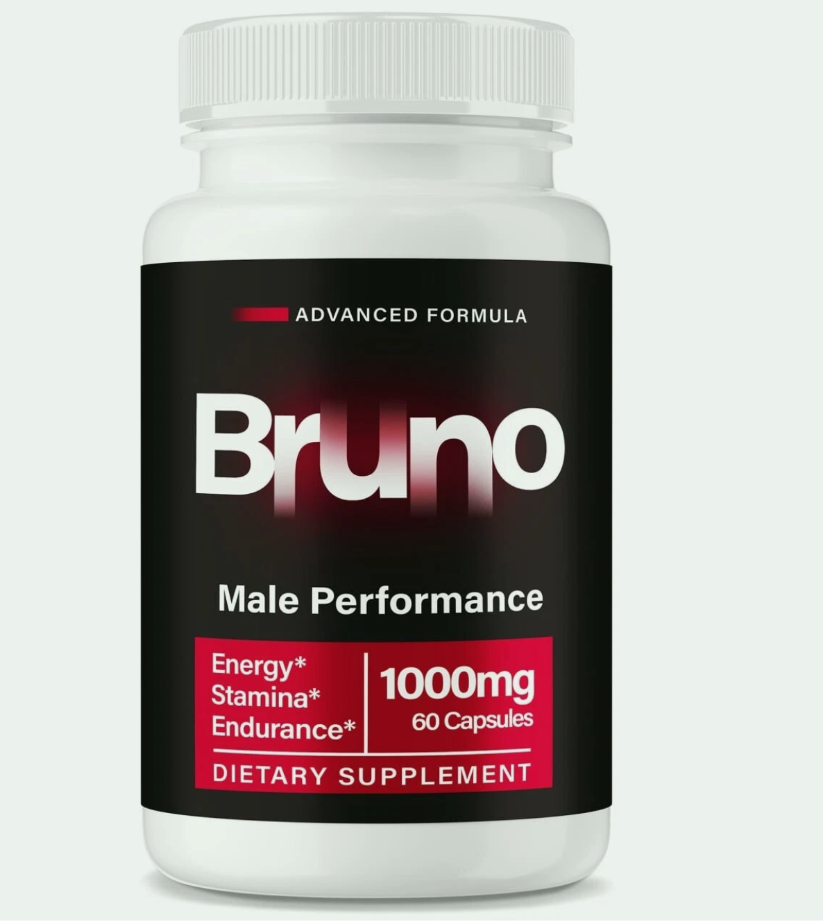 Bruno Pills for Men – Advanced Male Performance & Energy Support Supplement, 60 Capsules