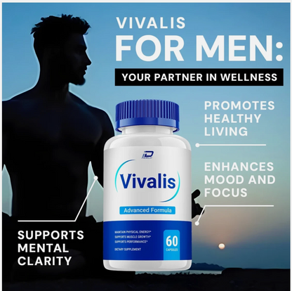 VIVALIS Advanced Formula Health Support Supplement – Premium Maximum Strength Capsules, 60 Count