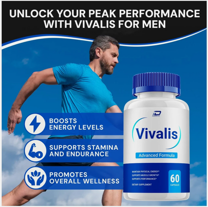 VIVALIS Advanced Formula Health Support Supplement – Premium Maximum Strength Capsules, 60 Count
