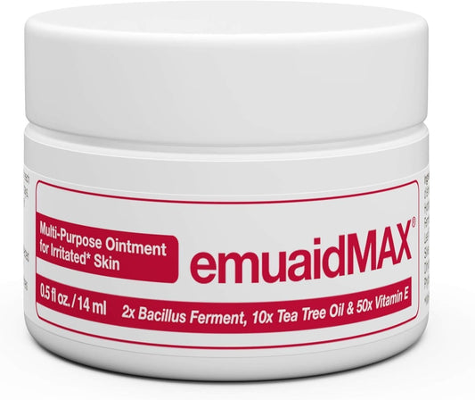 Emuaid EMUAIDMAX Topical Ointment 0.5 oz – Maximum Strength Skin Care Ointment