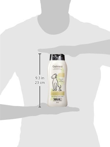 Wahl USA Dry Skin & Itch Relief Dog Shampoo – Oatmeal Formula, Coconut Lime Verbena Scent, 24 Oz