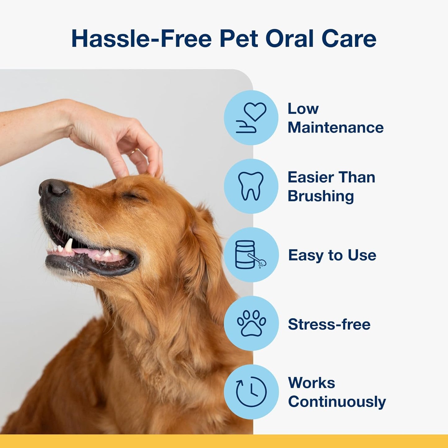 ProDen PlaqueOff Powder for Pets – Cat & Dog Oral Care, 60 g
