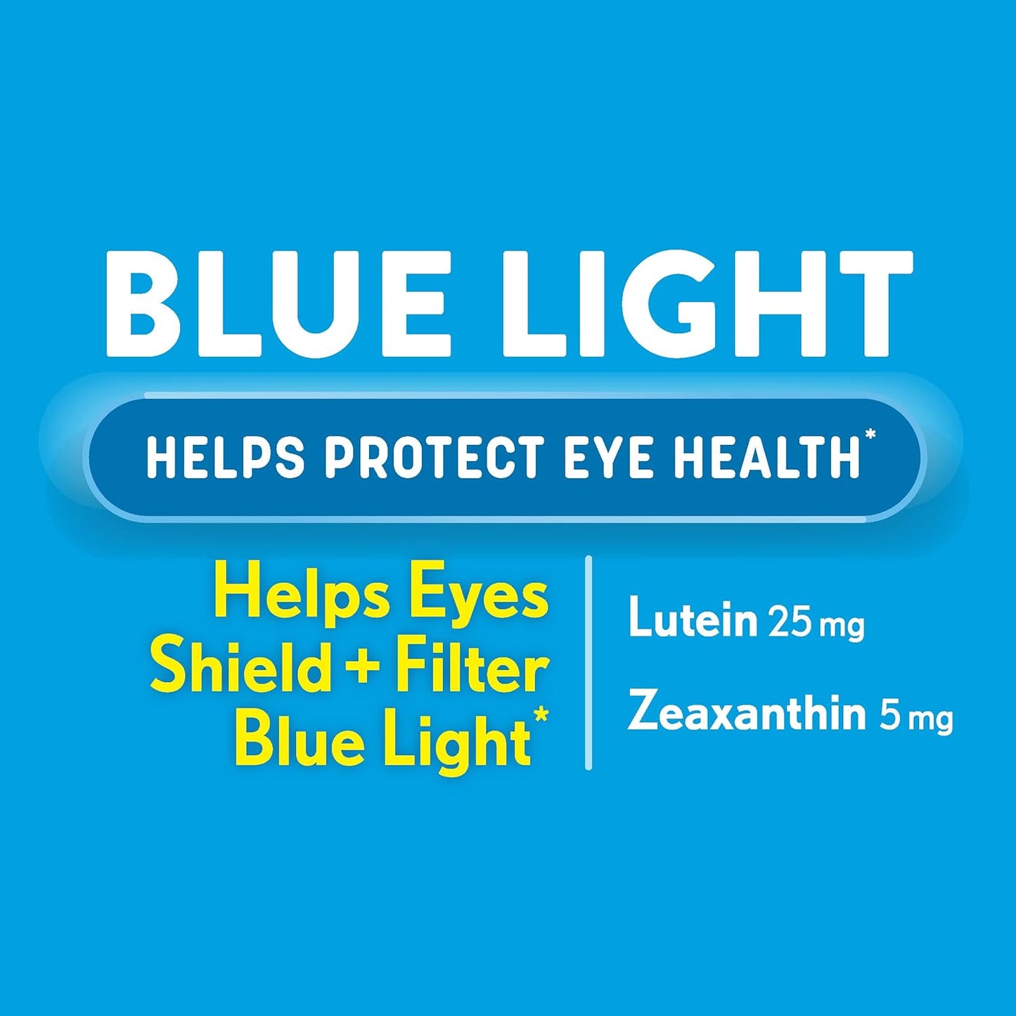 Ocuvite Blue Light Eye Vitamin – Lutein & Zeaxanthin Vision Support Supplement, 30 Softgels