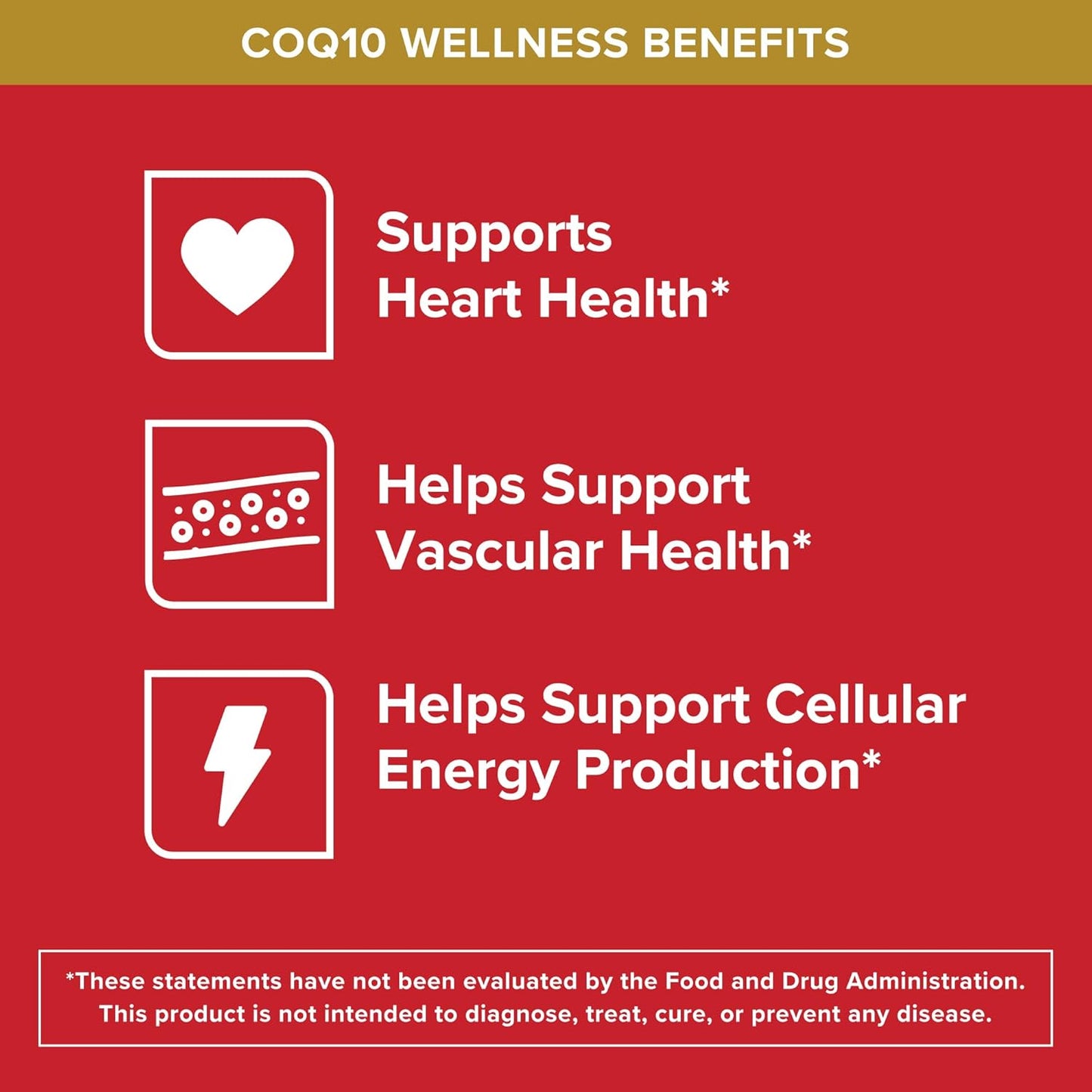 Qunol CoQ10 200 mg Softgels – Ultra High Absorption Coenzyme Q10, 60 Count
