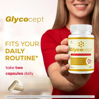 Glycocept Advanced Formula Capsules – Daily Dietary Supplement for General Wellness Support, 120Capsules (60-Day Supply) (Copy)