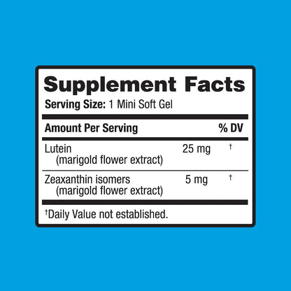 Ocuvite Blue Light Eye Vitamin – Lutein & Zeaxanthin Vision Support Supplement, 30 Softgels