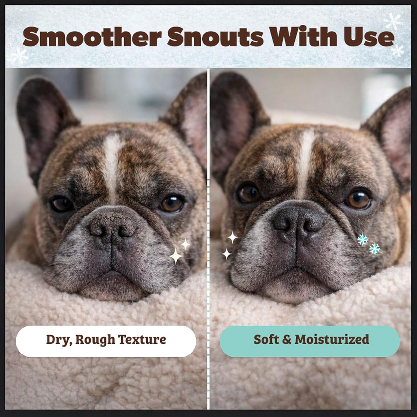 Natural Dog Company Snout Soother Balm – Dog Nose Balm with Coconut Oil & Shea Butter, 2 oz Stick