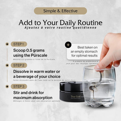 Purblack Pure Himalayan Shilajit Resin  | 60 Servings | USA Made